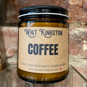 COFFEE WOOD WICK CANDLE