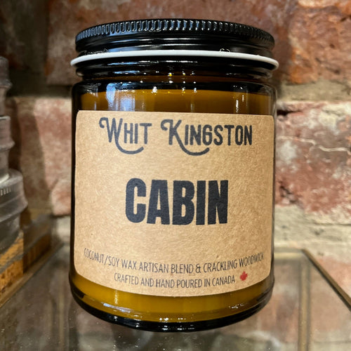 CABIN WOOD WICK CANDLE