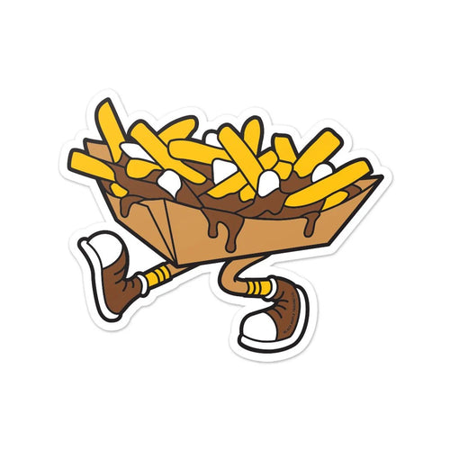 THE BEST POUTINE STICKER