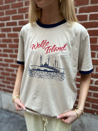 WOLFE ISLAND VINTAGE RINGER TEE
