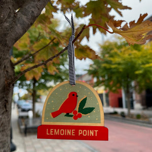 Lemoine Point Wood Ornament