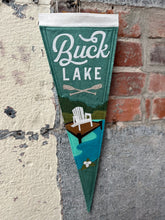 Load image into Gallery viewer, BUCK LAKE YOHO FELT PENNANT