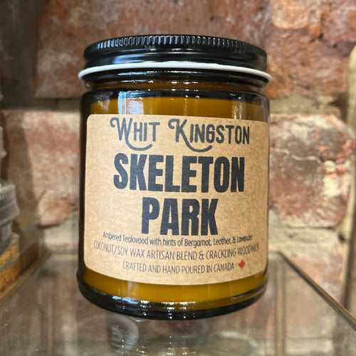 SKELETON PARK WOOD WICK CANDLE