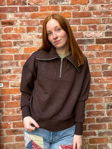 SEANNY HALF ZIP LOLA'S ROOM