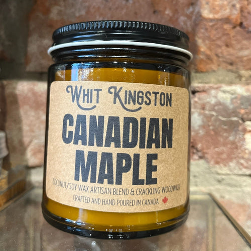 CANADIAN MAPLE WOOD WICK CANDLE