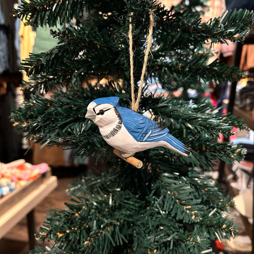 BLUE JAY ORNAMENT