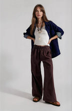 Load image into Gallery viewer, DAYS END LINEN PANTS FREE PEOPLE