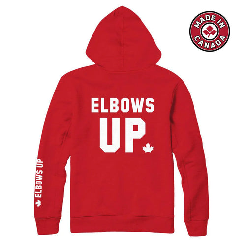 Elbows Up Canada hoody-MADE IN CANADA