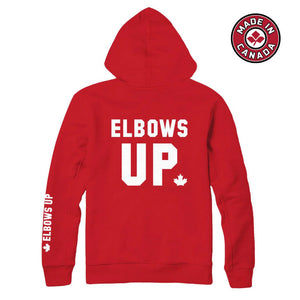 Elbows Up Canada hoody-MADE IN CANADA