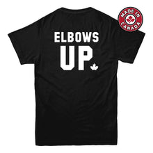 Load image into Gallery viewer, Elbows Up Canada T-shirt-MADE IN CANADA