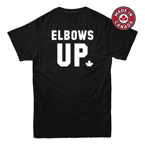 Elbows Up Canada T-shirt-MADE IN CANADA