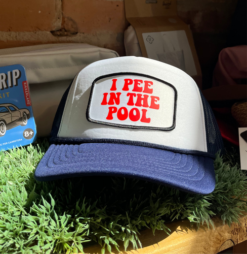 I PEE IN THE POOL HAT