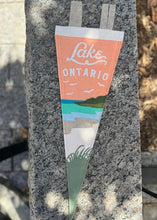 Load image into Gallery viewer, LAKE ONTARIO YOHO FELT PENNANT