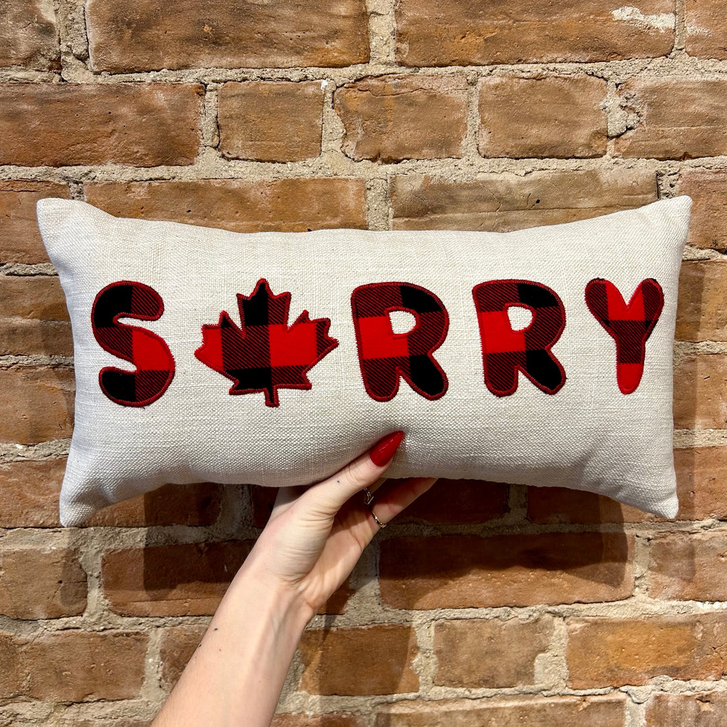 SORRY PILLOW