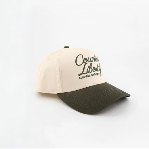 COUNTRY LIBERTY 2-TONE SCRIPT HAT