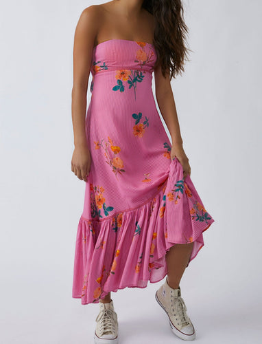 ROSIE POSIE MIDI DRESS FREE PEOPLE