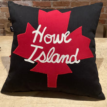 Load image into Gallery viewer, HOWE ISLAND MAPLE LEAF PILLOW