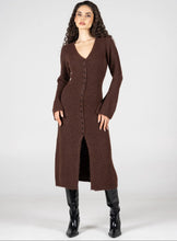 Load image into Gallery viewer, SWEATER DRESS CARDIGAN