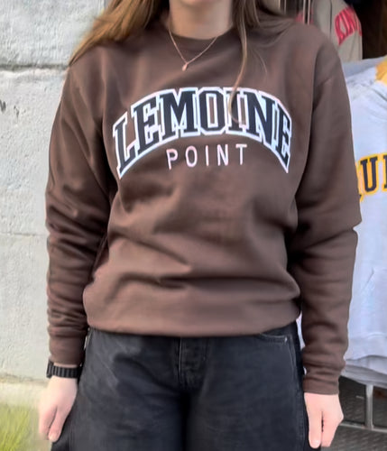 LEMOINE POINT TWILL CREWNECK