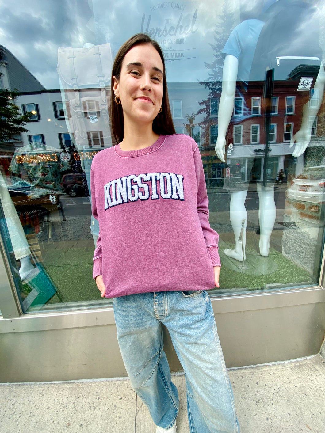 KINGSTON CHENILLE CREWNECK