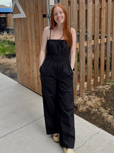 EDEN SMOCKED JUMPSUIT BRIXTON
