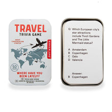 Load image into Gallery viewer, TRAVEL TRIVIA GAME
