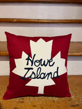 Load image into Gallery viewer, HOWE ISLAND MAPLE LEAF PILLOW
