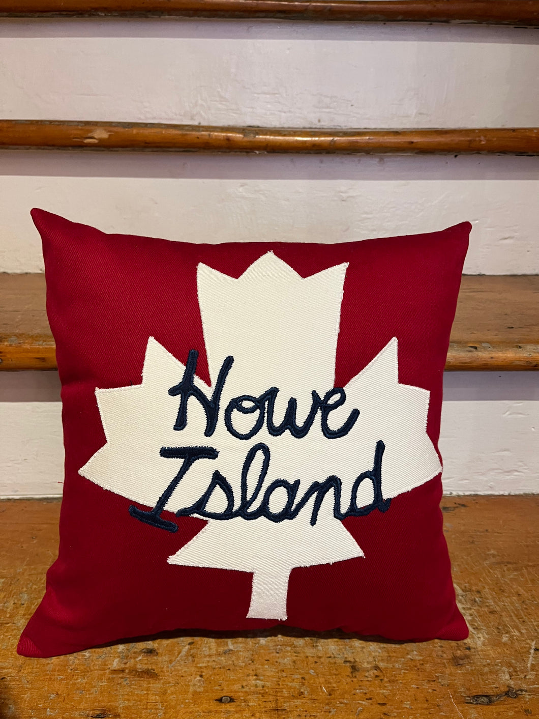HOWE ISLAND MAPLE LEAF PILLOW