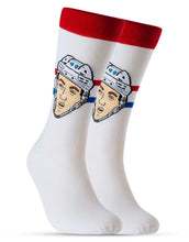 Load image into Gallery viewer, LANE HUTSON WHITE SOCKS