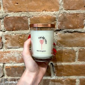 CANDY CANE CANDLE