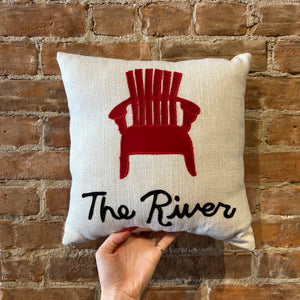 THE RIVER CHAIR PILLOW