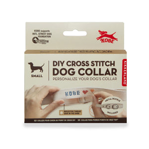 DIY CROSS STITCH DOG COLLAR