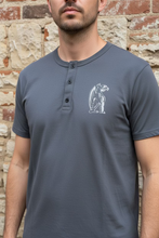 Load image into Gallery viewer, KINGSTON'S THE HIP GARGOYLE HENLEY TEE
