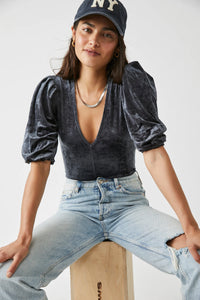 FREE PEOPLE DON'T YOU WISH BODYSUIT