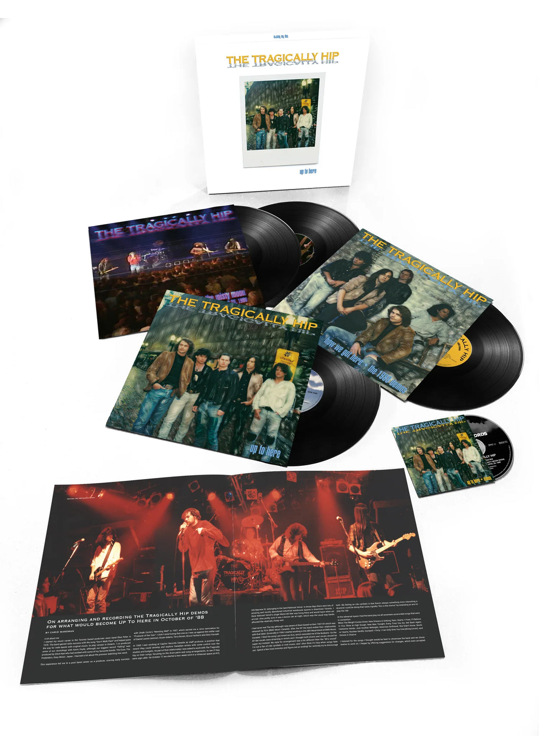 THE HIP UP TO HERE VINYL BOX SET