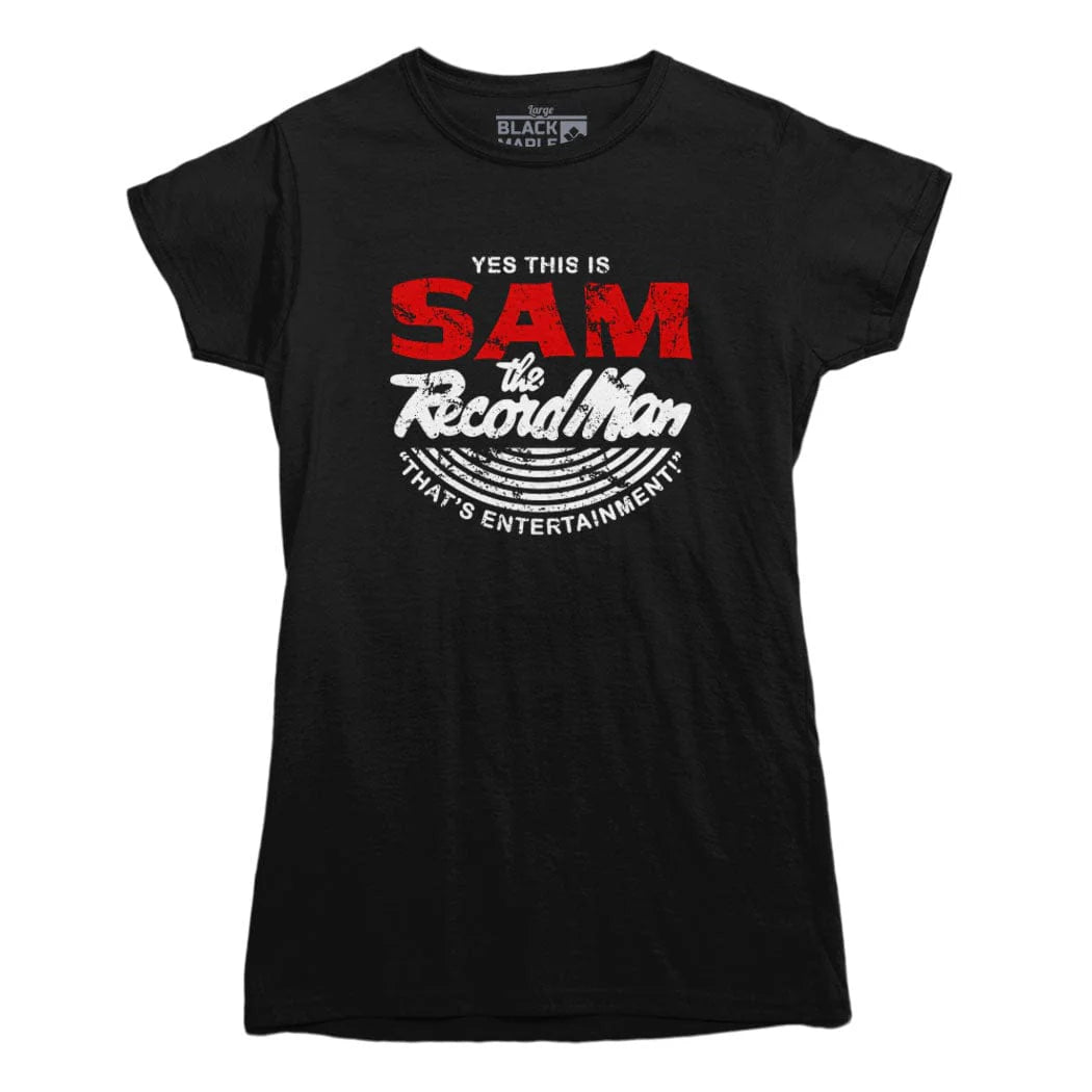 SAM THE RECORD MAN T-SHIRT