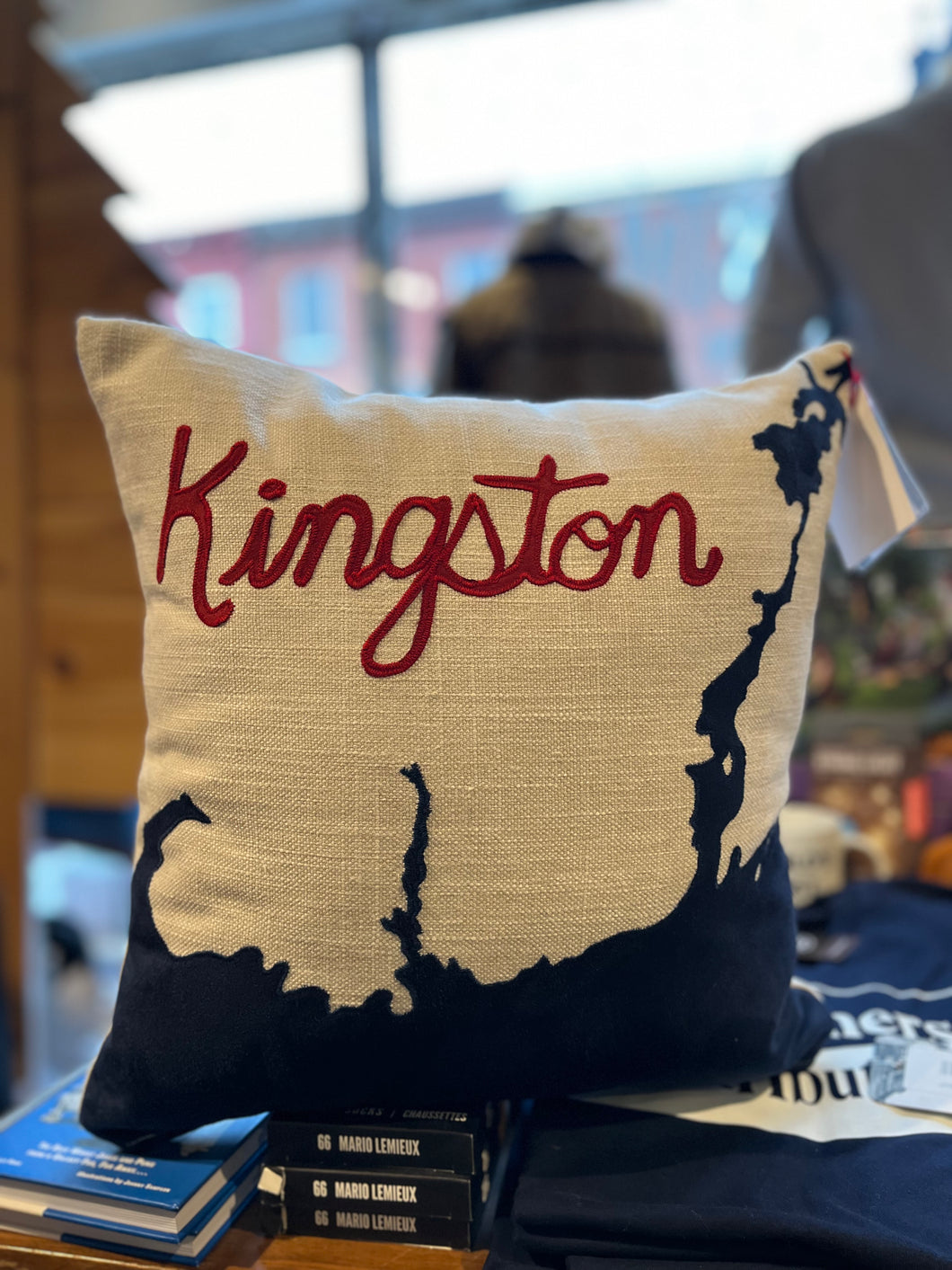 KINGSTON MAP PILLOW