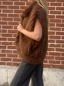 FURRY VEST ASTRID CLOTHING