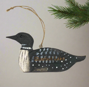 SHARBOT LAKE LOON ORNAMENT