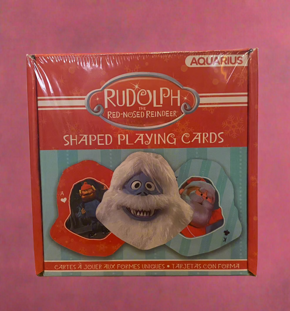 RUDOLPH SHAPED PLAYING CARDS