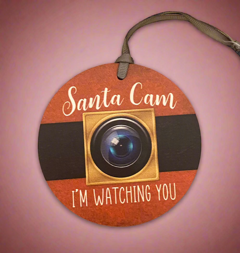 SANTA CAM ORNAMENT