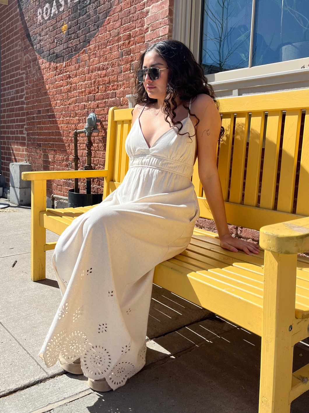 ADIMA SCALLOPED DRESS DEAR LOVE
