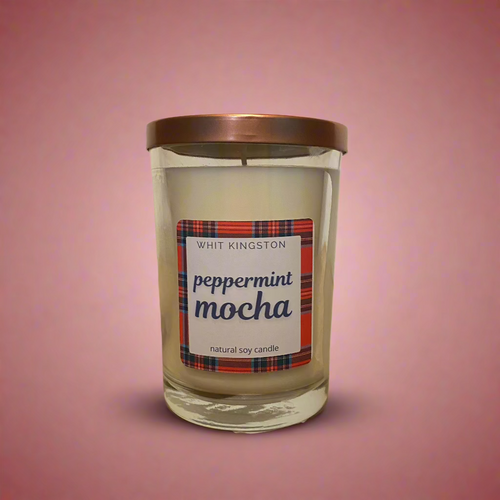 PEPPERMINT MOCHA 8oz CANDLE