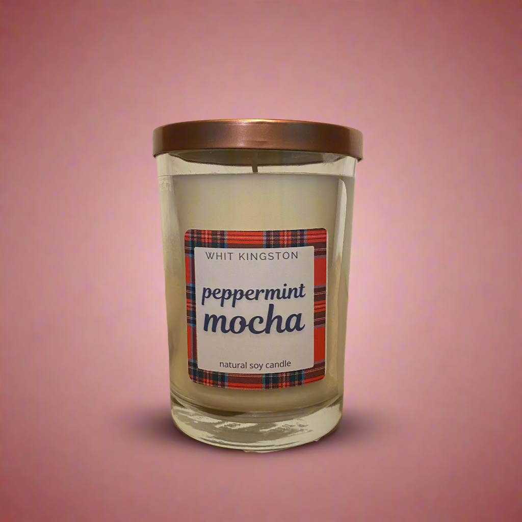 PEPPERMINT MOCHA 8oz CANDLE