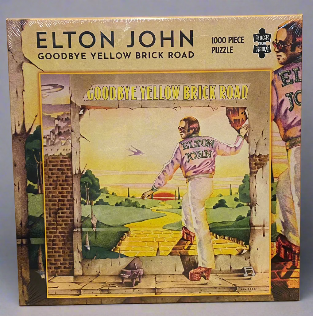 ELTON JOHN GOODBYE PUZZLE