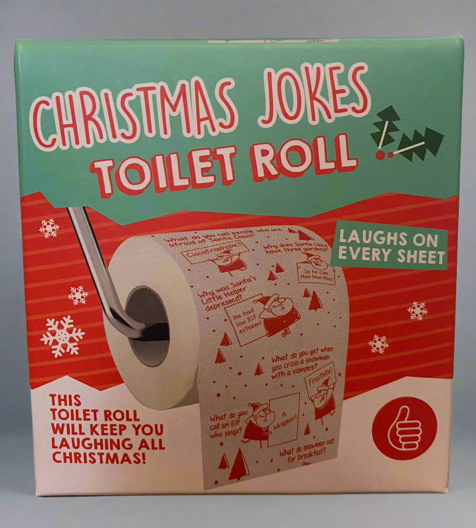 CHRISTMAS JOKE TOILET ROLL