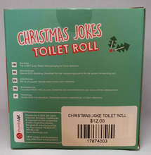 Load image into Gallery viewer, CHRISTMAS JOKE TOILET ROLL