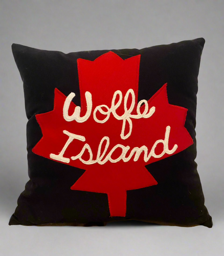 WOLFE ISLAND MAPLE LEAF PILLOW