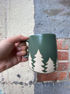 PINE TREES MUG