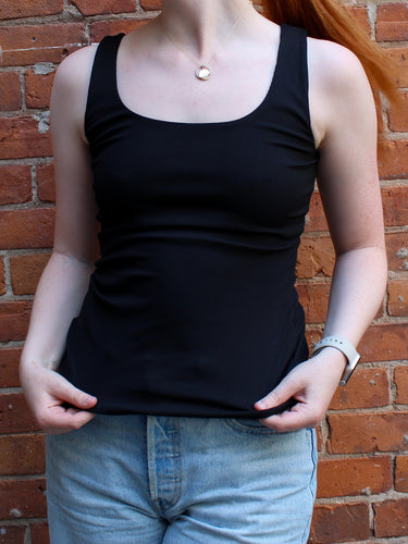 TANI RIBBED TANK